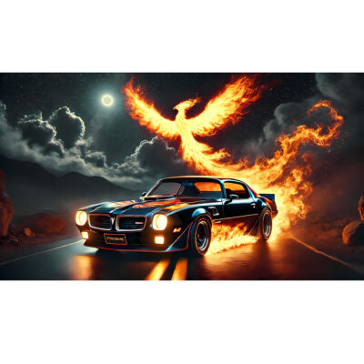 Phoenix Rising – 1970s Pontiac Firebird Fine Art Print