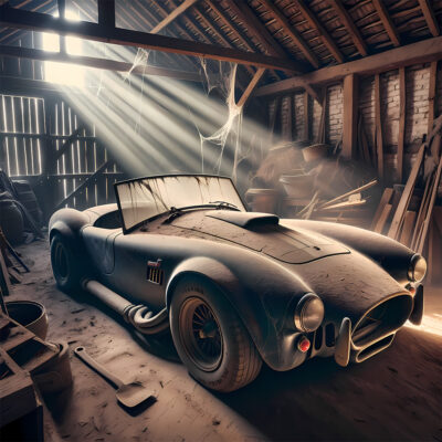 The Forgotten Legend – AC Cobra Barn Find