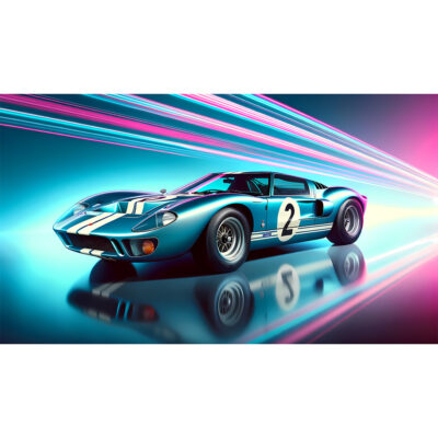 Ford GT40 – Blue Lightning