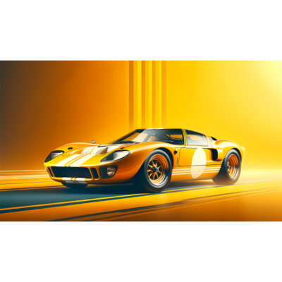 Ford GT40 – Yellow Peril
