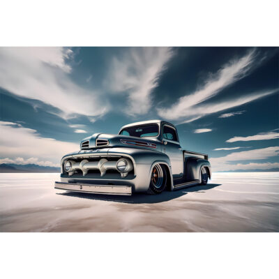 Salt Flat Thunder - Classic Ford Pickup
