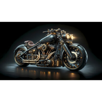 Steampunk Iron Horse – A Fusion of Grit, Gears, and Glory