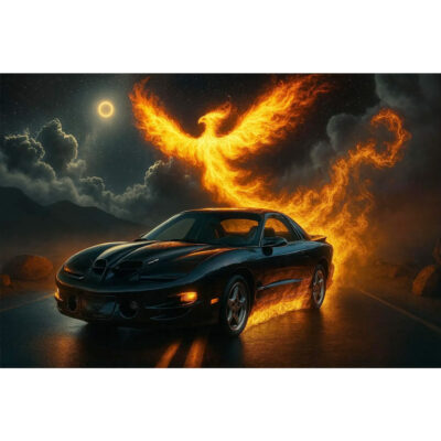 98-02 Pontiac Trans Am Firebird Side View